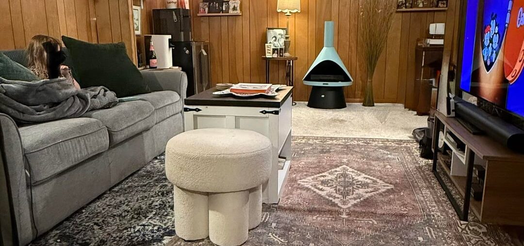 What style do I naturally gravitate towards based on my basement tv room and is it ugly