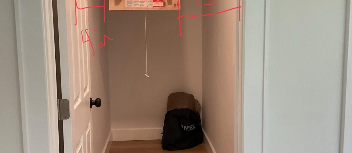Narrow Closet Advice