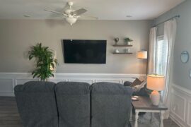Floating shelves