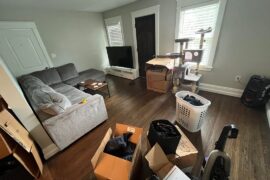 Sectional couch vs small living room. Any ideas?