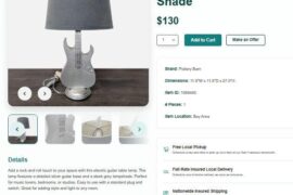 Am I overthinking this guitar lamp?
