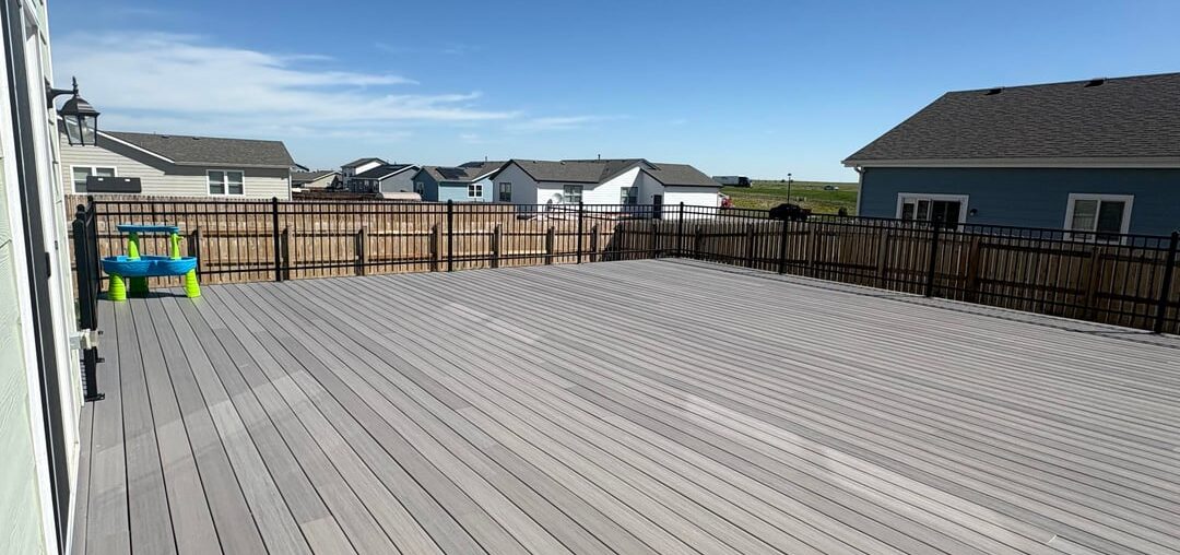 What do I do with a 32’x34’ deck???
