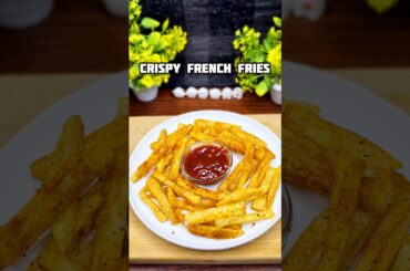 Crispy French Fries Recipe😋❤️❤️....#shorts #frenchfries #fries #potatosnacks #snacks #recipe #viral