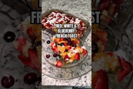french toast 🫐 #frenchtoast #summerrecipes #frenchtoastrecipe #easyrecipes #breakfastrecipe #recipe