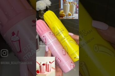 NEW🍌🍰🤤 Whipped Shower Foams🧁🍭 #beauty #foam #strawberry #banana #gourmet