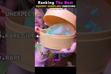 Ranking The Best Squishy Dumpling Unboxing 😭😱