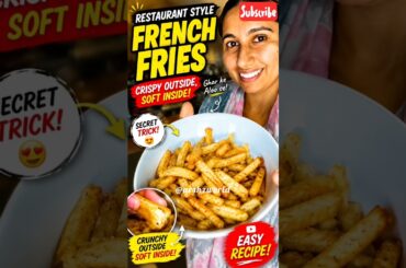 🍟Crispy French Fries at Home 🤤 Mini Vlog | Arshpreet #shorts #frenchfries #shortsfeed #ytshorts