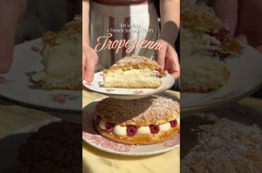 The best French summer pastry in my tiny Parisian kitchen#paris #baking #recipe #pastry #pastrychef