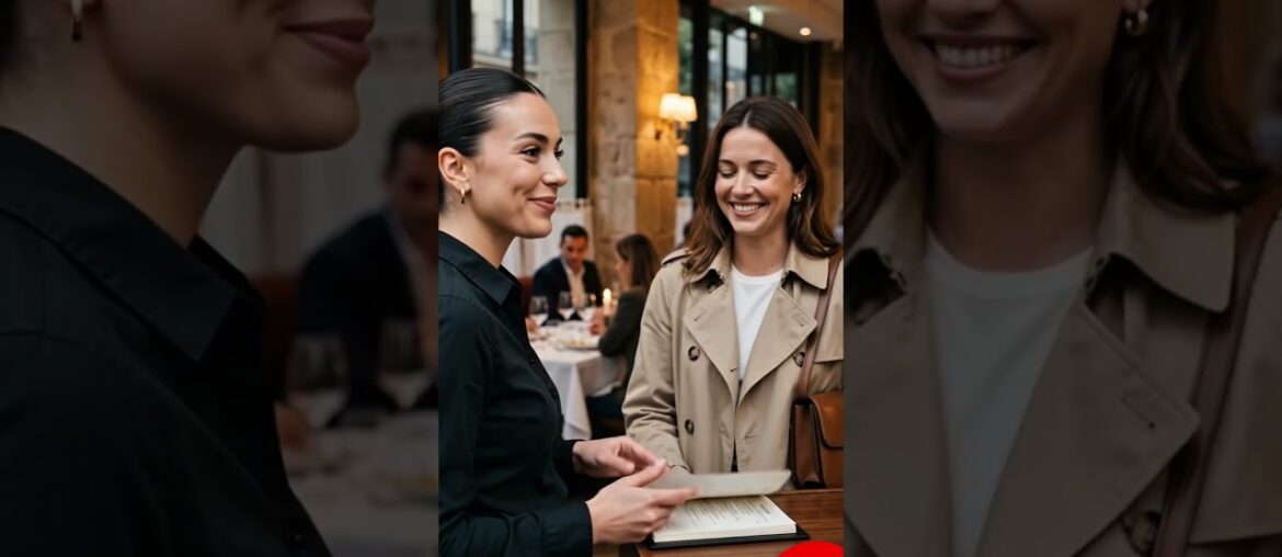 How to Get a Table at a French Restaurant 🍽️ | Learn French Conversation How to Get a Table at a French Restaurant 🍽️ | Learn French Conversation