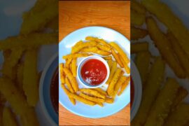 🍟 Extra Crispy French Fries | Kids Special | Crispy & Crunchy Homemade Fries 😍
