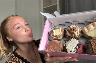asmr eating gourmet cookies from chulo’s cookies!