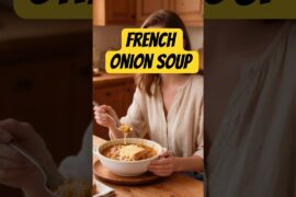 French Onion Soup Recipe 🧅 | Rich, Cheesy & Easy Homemade Comfort Food #FrenchOnionSoup #SoupRecipe