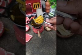 World's Smallest French Fries Cooking! 😱🍟 #shorts