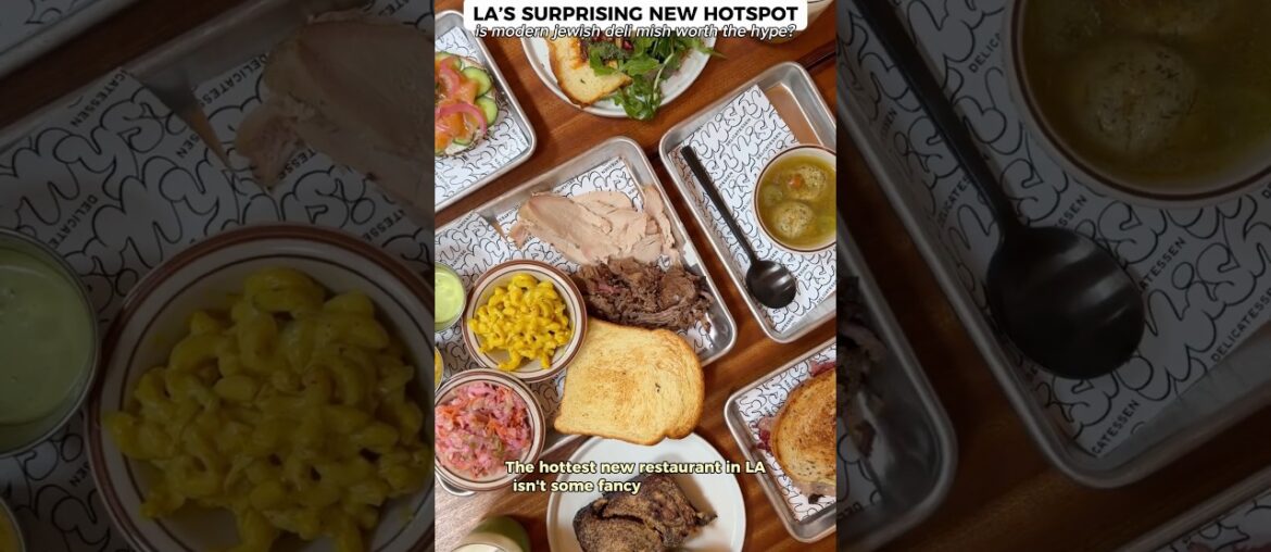 Trying LA’s most SURPRISING new hotspot 📍Mish Delicatessen, Los Angeles Trying LA’s most SURPRISING new hotspot 📍Mish Delicatessen, Los Angeles