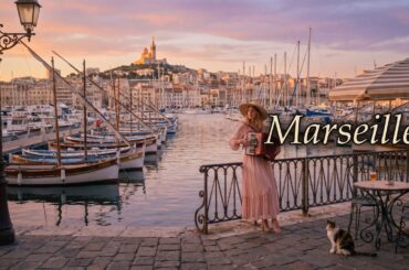 Marseille Port at Dusk - French Chanson & Accordion | for Cooking & Wine