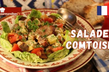 Ma SALADE COMTOISE très canaille et on adore ! même l'été c'est divin sur Gourmandises TV