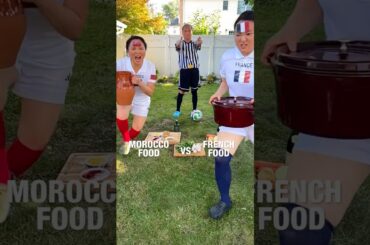 Morocco Food VS French Food. Who will reign?  #worldcup #fifaworldcup #fifaworldcup2026