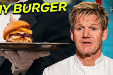 The $100 Gourmet Burger That Blew the Judges Away | Hell's Kitchen USA