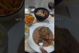 Our favorite meal in Paris — recommended by a local! #shorts #frenchfood
