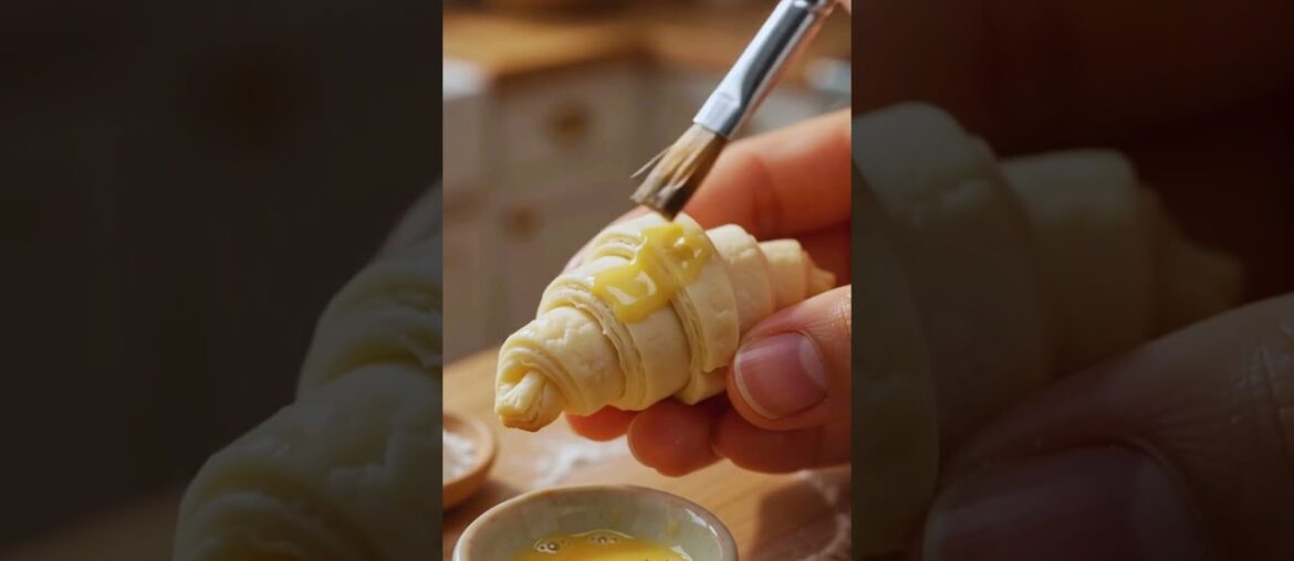 Making Flaky ASMR Croissant In A Tiny Kitchen 🥐 | Miniature Cooking 8K Making Flaky ASMR Croissant In A Tiny Kitchen 🥐 | Miniature Cooking 8K