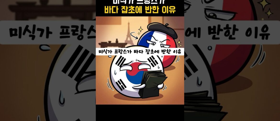 미식가 프랑스가 바다 잡초에 반한 이유