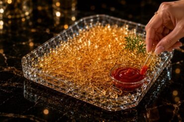 Glass Potato French Fries ASMR | Satisfying Crystal Cooking Animation