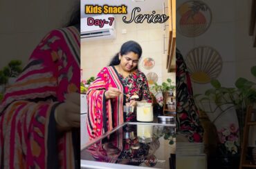Snack Series-7🍿🍟#shorts #ytshorts #teluguvlogs #recipe #snacks #easy #kurkure #homemadd