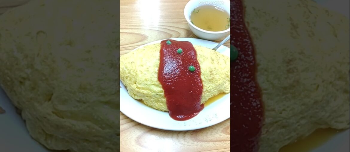 【神戸グルメ】行列必須の人気食堂『大衆食堂ほうらく』美味しいオムライスを腹一杯食べてきた　#shorts