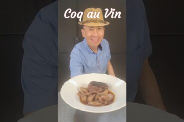 Coq au Vin 🍷🇫🇷 | French Red Wine Chicken (Bistro‑Style at Home)