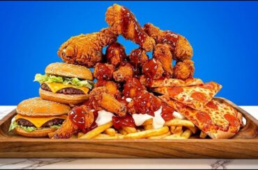 Satisfying 3D Food Dispenser – Chicken, Ribs, Biryani, Burgers & BBQ Salmon Feast | ASMR Items