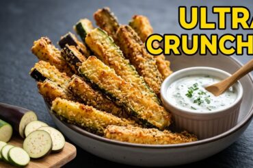 I'll Never Eat Regular Fries Again! Crispy Air Fryer Zucchini & Eggplant