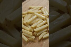 Crispy French 🍟 Fries Recipe | Most satisfying asmr sound | no talking | #shorts #viral