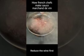 French chefs don't waste flavor. They build on it.
