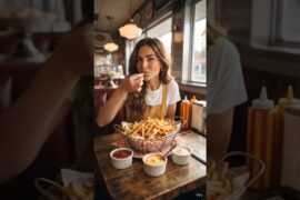 🍟 Crispy French Fries Recipe  Easy#FrenchFries #FriesRecipe #AmericanFood #USARecipe  #HomemadeFries