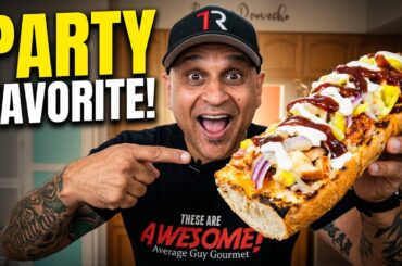 Loaded BBQ Chicken Bread – Easy Grilled Party Bread
