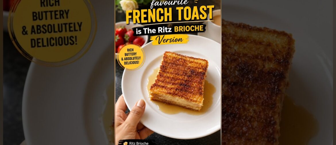 Shilpa Shetty’s Favourite French Toast 😍 | Ritz Brioche Version | Easy Breakfast #Shorts Shilpa Shetty’s Favourite French Toast 😍 | Ritz Brioche Version | Easy Breakfast #Shorts