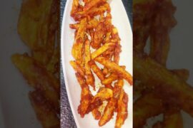 Crispy French Fries Recipe | Easy Homemade Potato Fries#shorts #food #viral#tranding