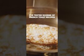 Zero measurements. Perfect French toast #chef