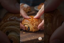 Tiny Croissant 🥐 | Miniature French Pastry #shortsfood