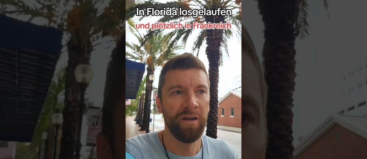 Zwischen Palmen, Geschäften und Cafés haben wir dieses kleine französische Juwel entdeckt. #usa