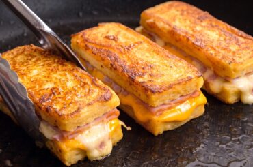 So lecker hast du noch nie gefrühstückt – French Toast Sandwich Sticks in 5 Minuten!