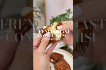 Así se ve un French Toast perfecto 🙂‍↕️ #frenchtoast #dulces #postres #tiramisu