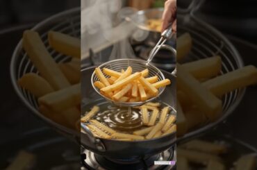 🍟 उबले आलू से बनाएं Crispy French Fries 😍 सिर्फ 10 मिनट में|Easy Potato Fries Recipe 🥔# #paratharoll