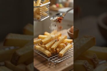 Mini French Frires cooking 🍔 | Satisfying AI Food #idlirecipe #asmrcooking #miniaturecooking