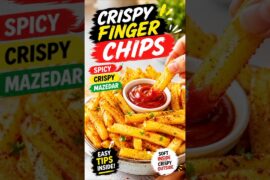 French Fries Recipe 🍟 So Crispy & Tasty! #Shorts