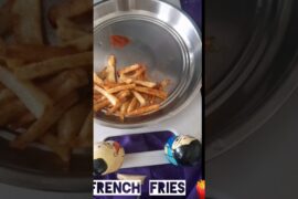 Crispy French Fries Recipe | Perfectly Crunchy & Delicious Homemade Fries | Easy Recipe #foodielove
