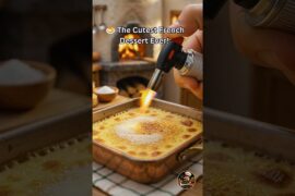 🍮 The Cutest French Dessert Ever! 😍 Tiny Food ASMR #shorts