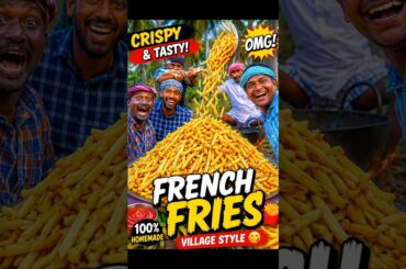 FRENCH FRIES🍟|#frenchfries #fries #snakes # #foodshorts #food #shorts #villlagecooking