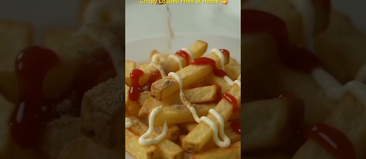 Crispy Loaded Fries Recipe | Restaurant Style Fries at Home 🔥🍟 #easy #shorts #summer #viral Crispy Loaded Fries Recipe | Restaurant Style Fries at Home 🔥🍟 #easy #shorts #summer #viral