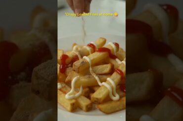 Crispy Loaded Fries Recipe | Restaurant Style Fries at Home 🔥🍟 #easy #shorts #summer #viral